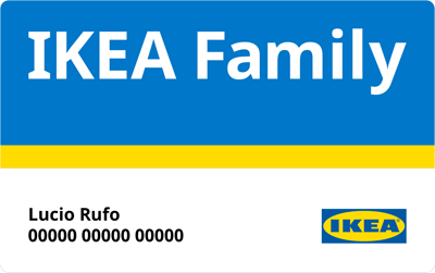 Оформить карту IKEA Family
